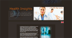 Desktop Screenshot of health-insights.com